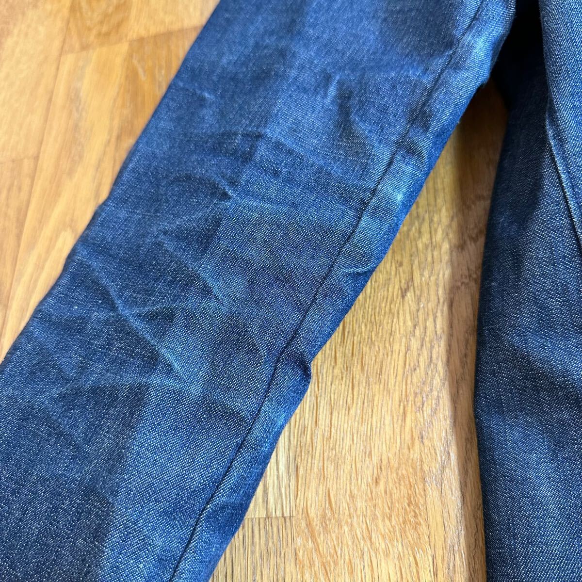 【ジャーナルスタンダード】シンプリシテェプリュス メンズ デニム調 コート XL_画像9