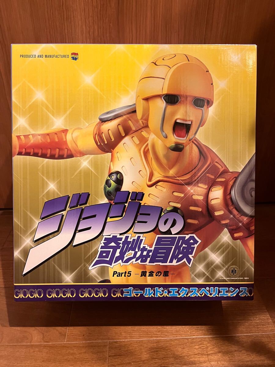  новый товар нераспечатанный настоящий action герой z JoJo's Bizarre Adventure Part5 желтый золотой. способ подставка Gold *ek spec liens