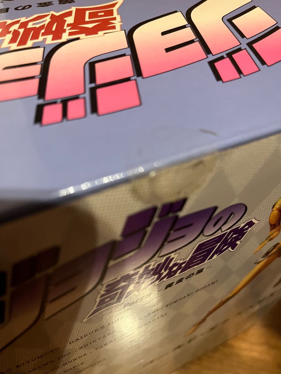  новый товар нераспечатанный настоящий action герой z JoJo's Bizarre Adventure Part5 желтый золотой. способ подставка Gold *ek spec liens