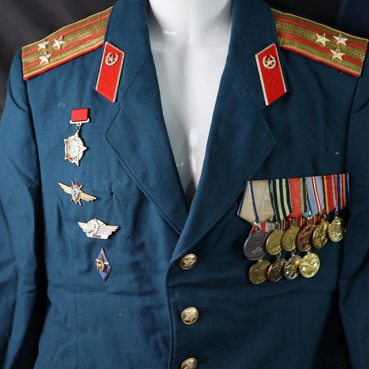 ソビエト連邦軍 放出品 ソ連軍 M69 陸軍 戦車 大佐 制服 上下