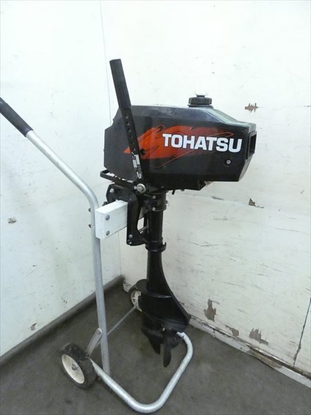 動画あり!!/大阪発☆トーハツ/TOHATSU☆2スト エンジン船外機☆3AR 管N25668 #