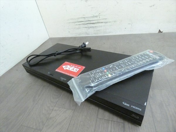 1TB☆16年☆シャープ/SHARP/AQUOS☆HDD/BDレコーダー☆BD-NT1000☆リモコン付☆3番組同時録画☆3D対応機 管SA6321