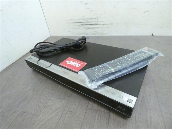 500GB☆13年☆シャープ/SHARP/AQUOS☆HDD/BDレコーダー☆BD-W550☆リモコン付☆2番組同時録画☆3D対応機 管SA6373