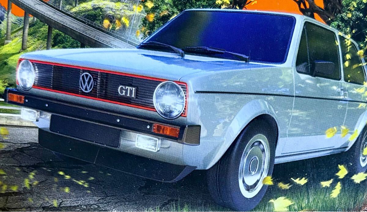 MATCHBOX マッチボックス 1976 VOLKSWAGEN フォルクスワーゲン GOLF MK1 初代ゴルフ ゴルフⅠ ミニカー 25/100 トミカ サイズ