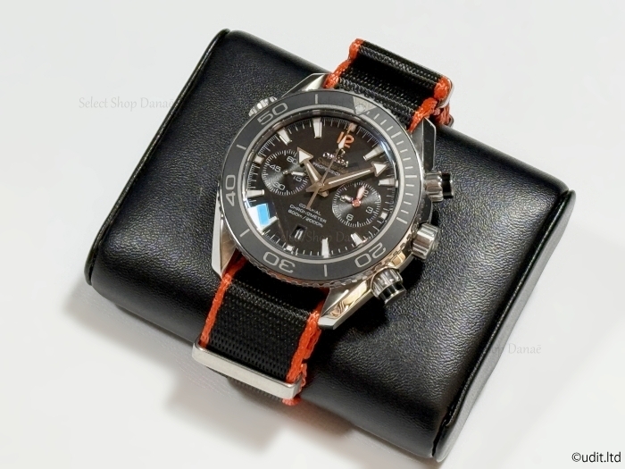 ラグ幅 22mm 高品質(zhì) 光沢 NATO ベルト ストラップ ブラック オレンジ シルバー 尾錠 腕時計ベルト 時計用バンド ナイロン ファブリック
