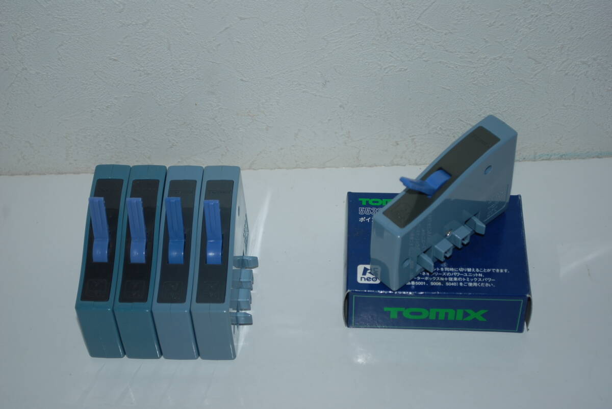 【送料0円】 TOMIX トミックス ポイントコントロールBOX N-W 5個 中古 鉄道模型