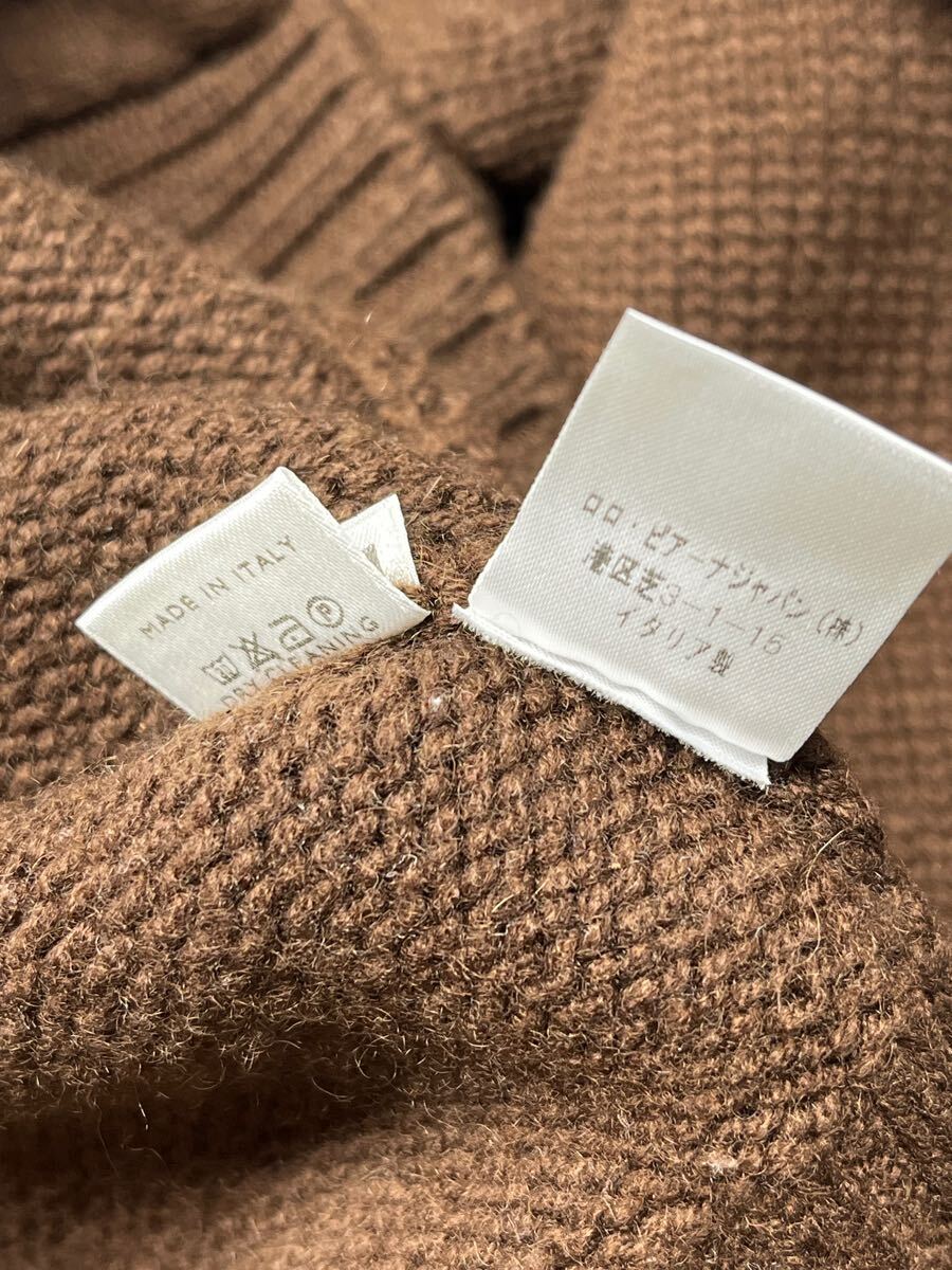 Loro Piana カシミヤ100 ニット カーディガン size42 L 11号 Loro Piana カシミヤ100 ニット カーディガン size42 L 11号