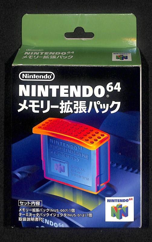Nintendo64 メモリー拡張パック　動作未確認 動作未確認 ニンテンドウ64 メモリー拡張パック NINTENDO64