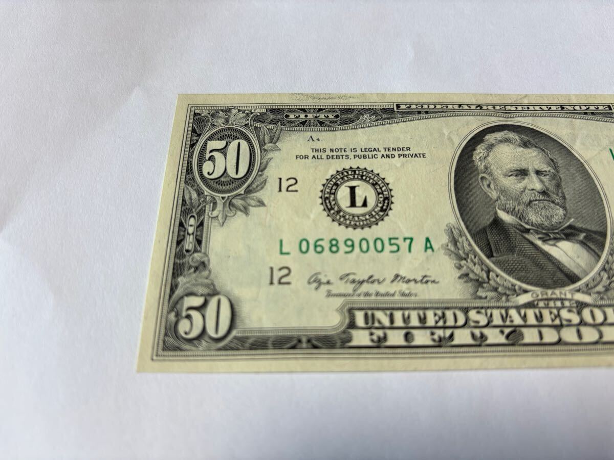 アメリカ50ドル札 アメリカ紙幣 海外紙幣 紙幣 旧紙幣 アメリカ50ドル札 アメリカ紙幣 海外紙幣 紙幣 旧紙幣