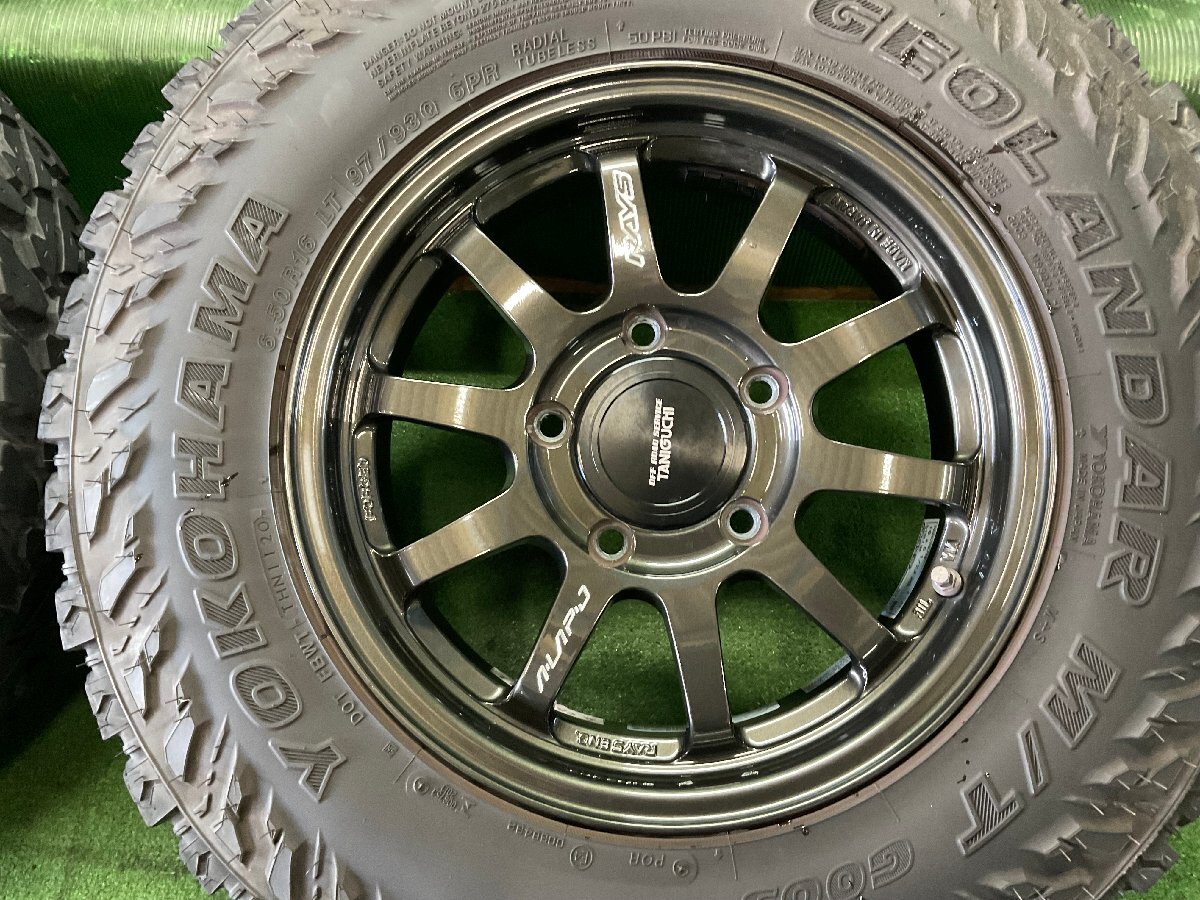 ジムニー RAYS A-LAP-J 16X5.5J 6.50R16 4本SET タニグチ ジムニー RAYS A-LAP-J 16X5.5J 6.50R16 4本SET タニグチ