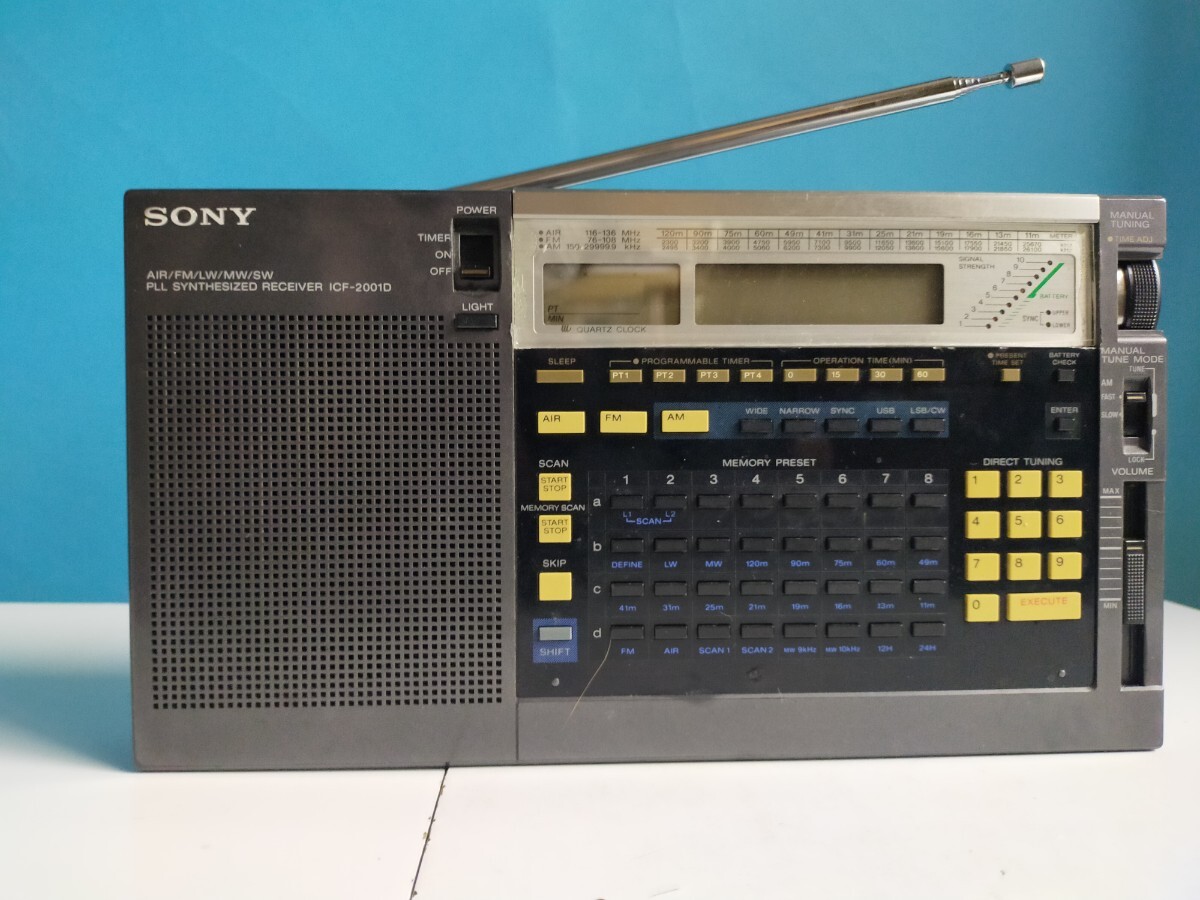 Yahoo!オークション - 【ジャンク品】SONY RECEIVER ICF-2001D Yahoo!オークション - 【ジャンク品】SONY RECEIVER ICF-2001D