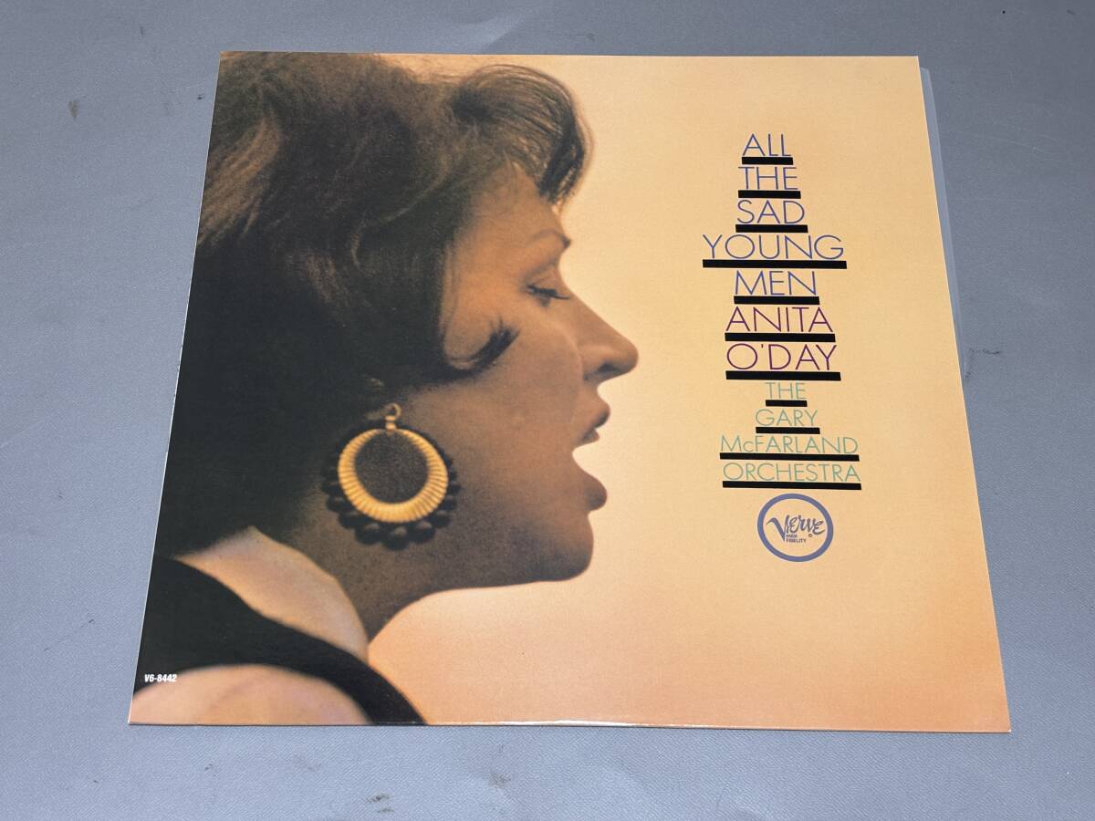 r0235◆美品◆LPレコード◆ANITA O’DAYアニタオデイ「ALL THE SAD YOUNG MEN」◆Verve Records　POJJ-1532/復刻盤