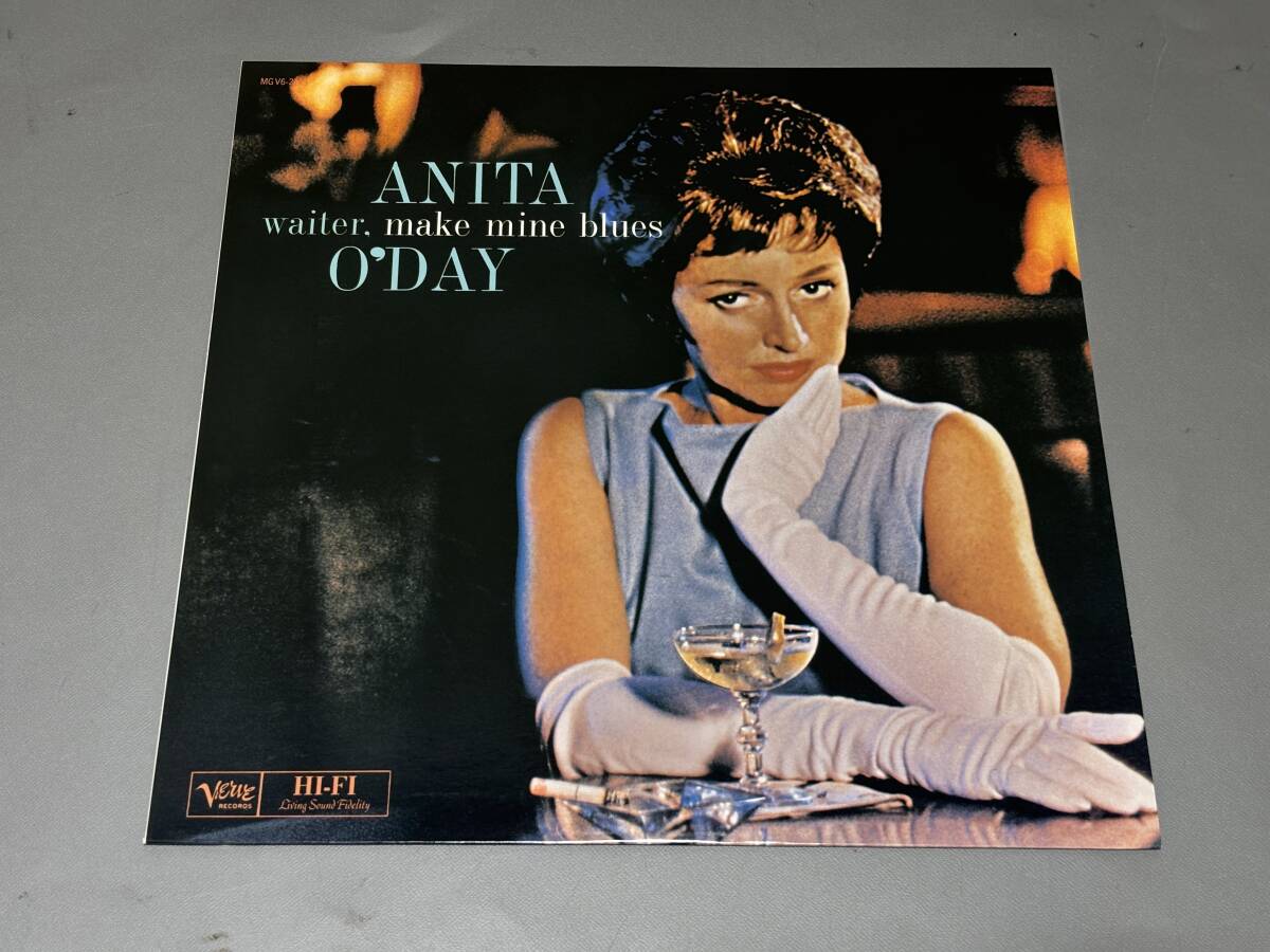 r0237◆美品◆LPレコード◆ANITA O’DAYアニタオデイ「Waiter, Make Mine Blues」◆Verve Records　POJJ-1531/復刻盤