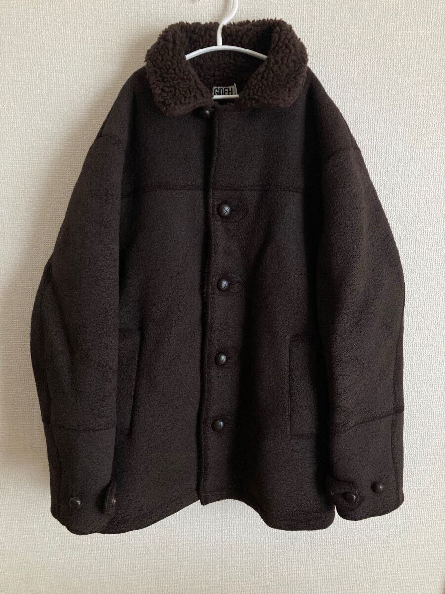 GOOD ENOUGH ランチジャケット サイズL グッドイナフ ボア コート_画像1