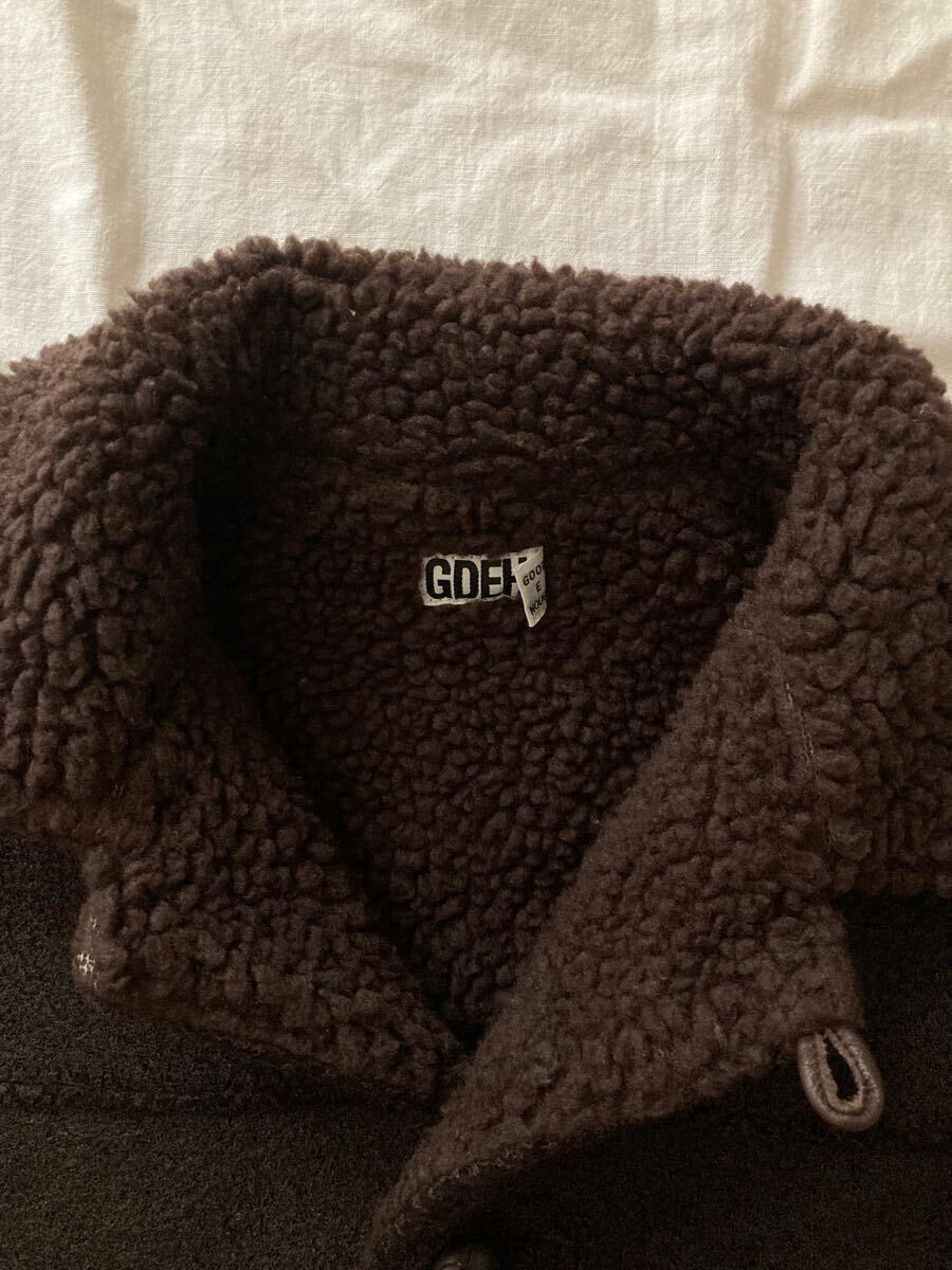 GOOD ENOUGH ランチジャケット サイズL グッドイナフ ボア コート_画像3