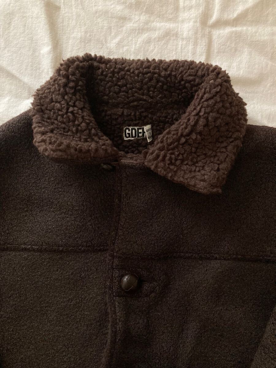 GOOD ENOUGH ランチジャケット サイズL グッドイナフ ボア コート_画像4