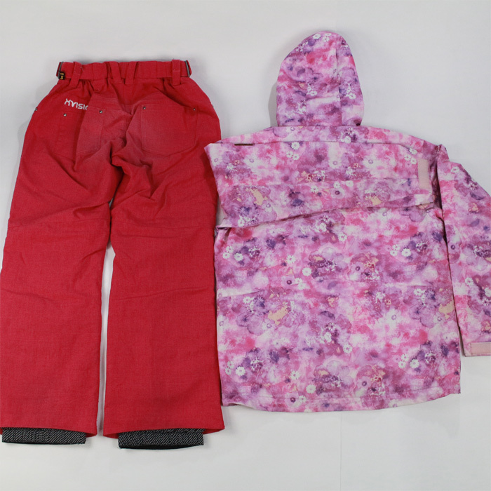 スノーボードウェアー 2點(diǎn)セット 上下セット 大人用 Sサイズ ユニセックス ジャケット パンツ XVISION WINTER WEAR 中古品