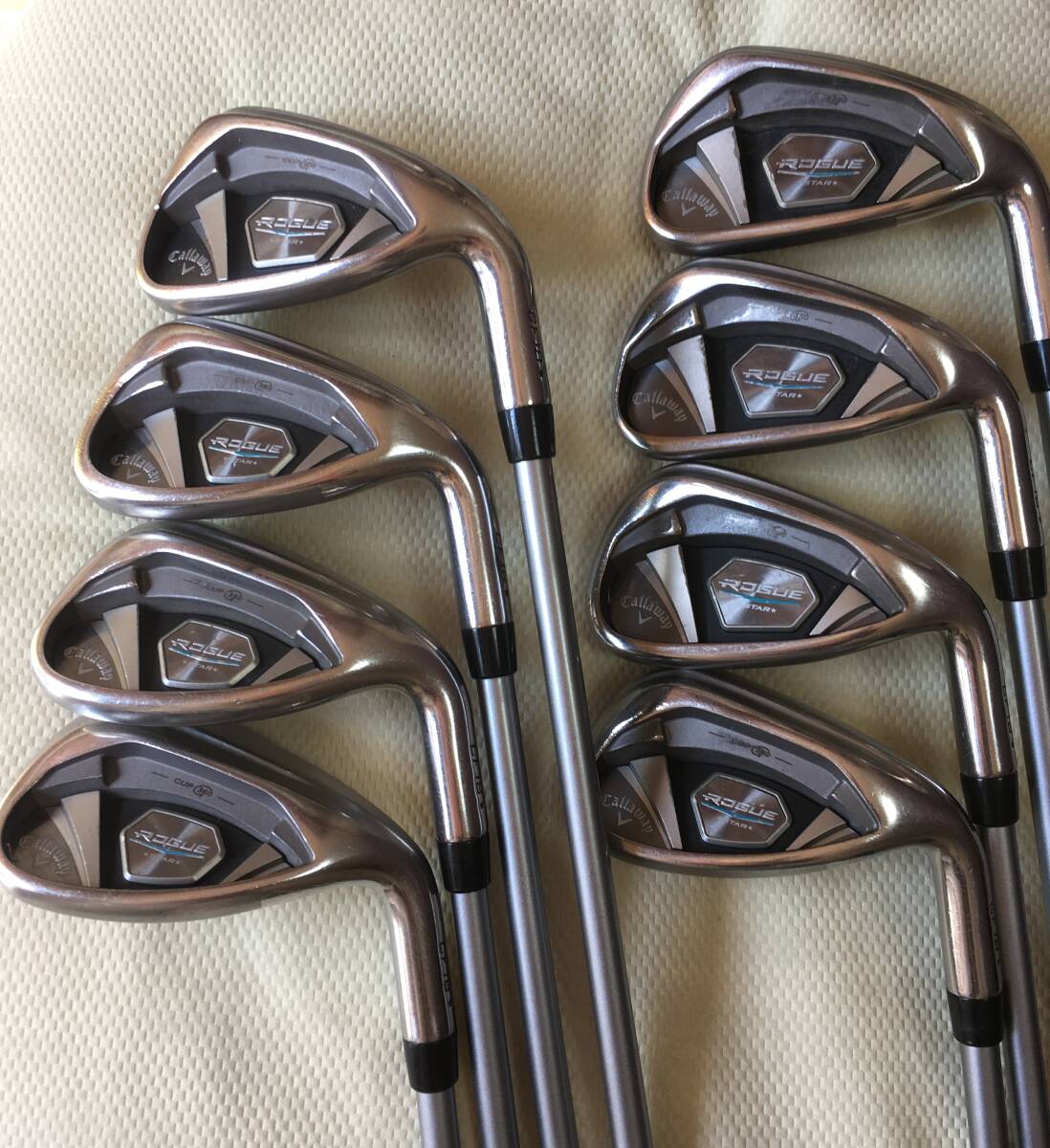 Callaway キャロウェイ 中古アイアンセット ROGUE STAR 8本の Callaway キャロウェイ 中古アイアンセット ROGUE STAR 8本の