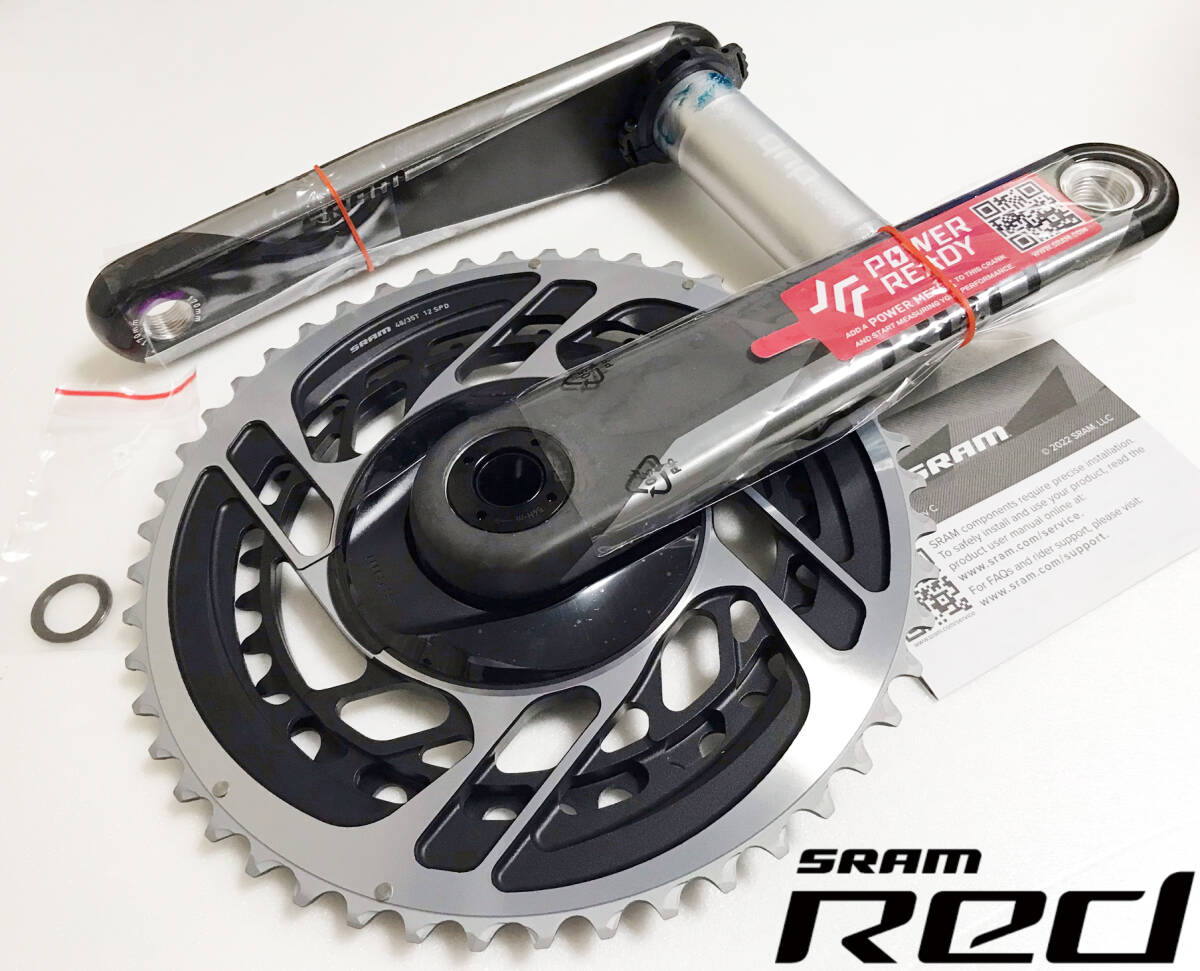 新品 ★ SRAM RED AXS D1 DUB スラム レッド クランクセット 170mm 48-35t 12s 新品 ★ SRAM RED AXS D1 DUB スラム レッド クランクセット 170mm 48-35t 12s