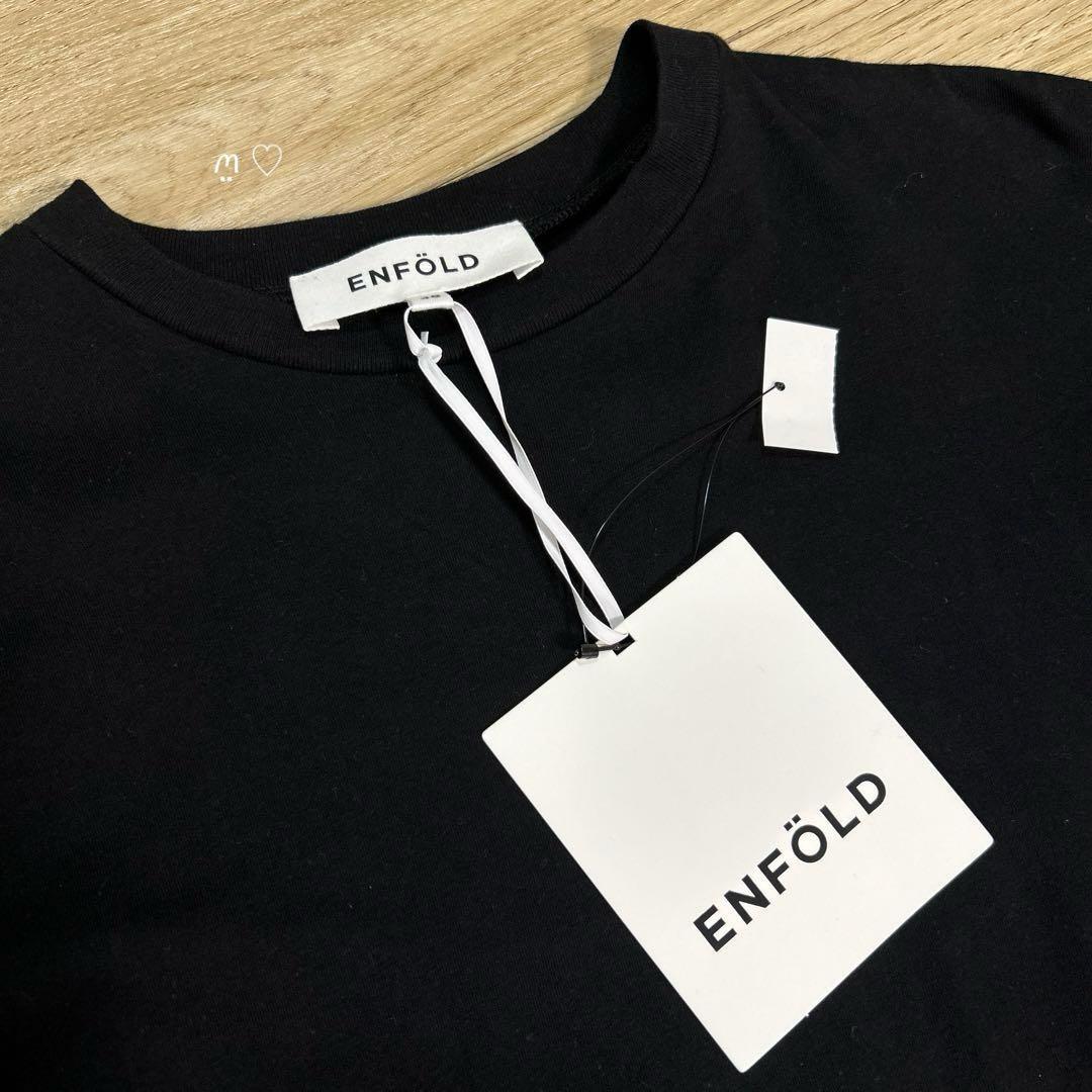 送料無料 新作 ENFOLD エンフォルド シャツレイヤードロング 送料無料 新作 ENFOLD エンフォルド シャツレイヤードロング