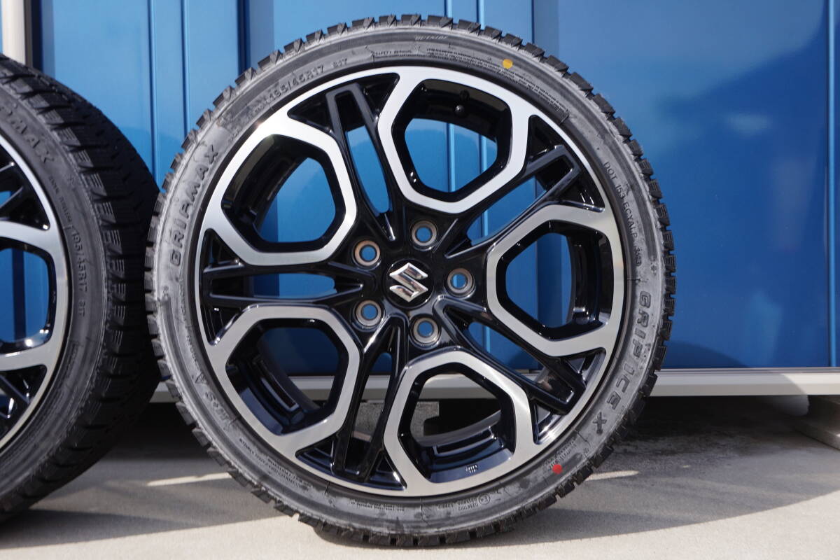 新車外し 美品 2023年製 スイフトスポーツ ZC33S 純正 17インチ Continental 195/45R17 1本 / ContiSportContact5 17× 6.5J +50 5H 114.3 スイフトスポーツ純正17インチ ホイール 4本セット 新車外し◇美品◇スズキ