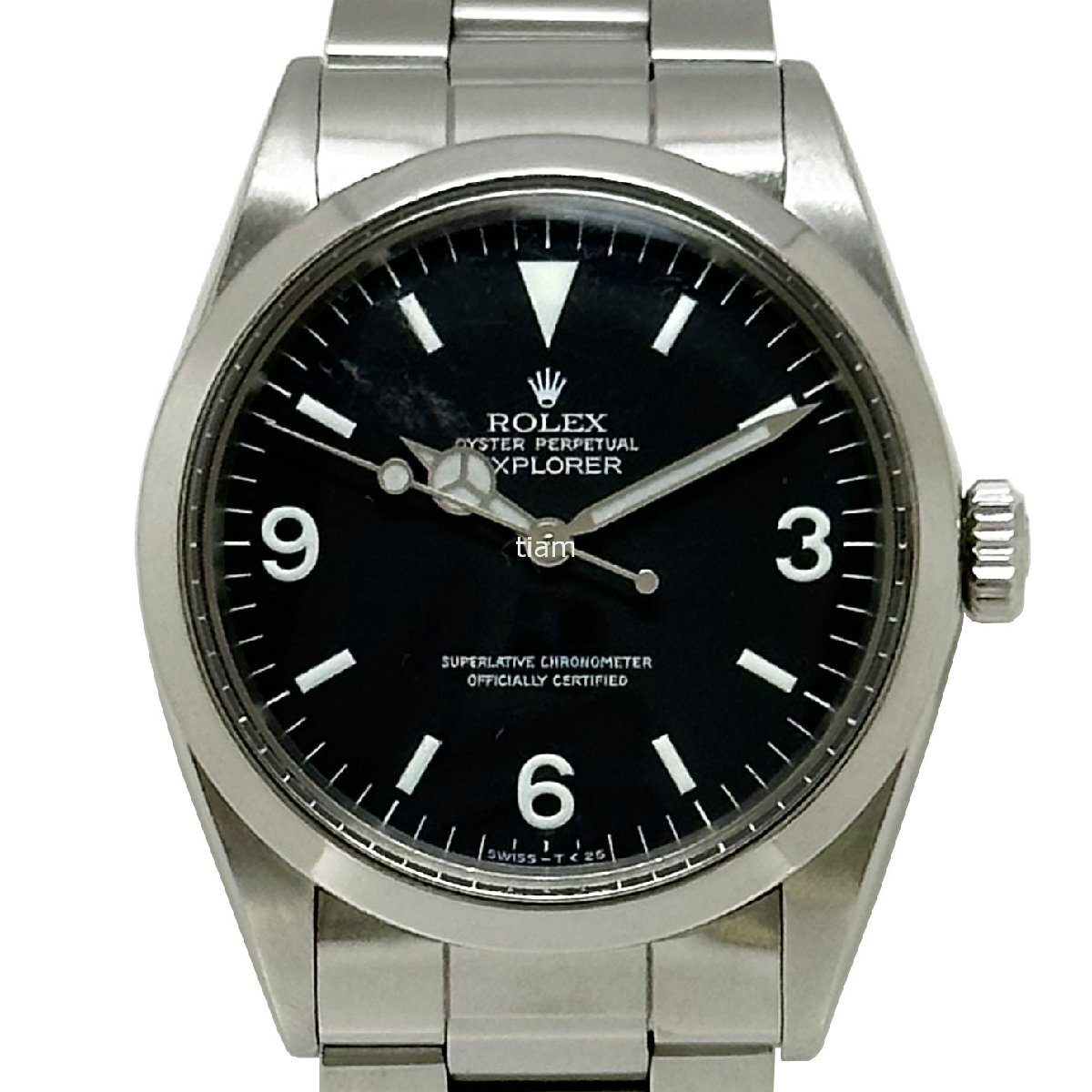 ROLEX ロレックス 1016 Explorer I エクスプローラー ブラック 1972年 自動(dòng)巻き JH48142 セール