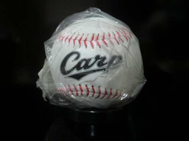 Hiroshima carp круг .. автограф мяч нераспечатанный товар