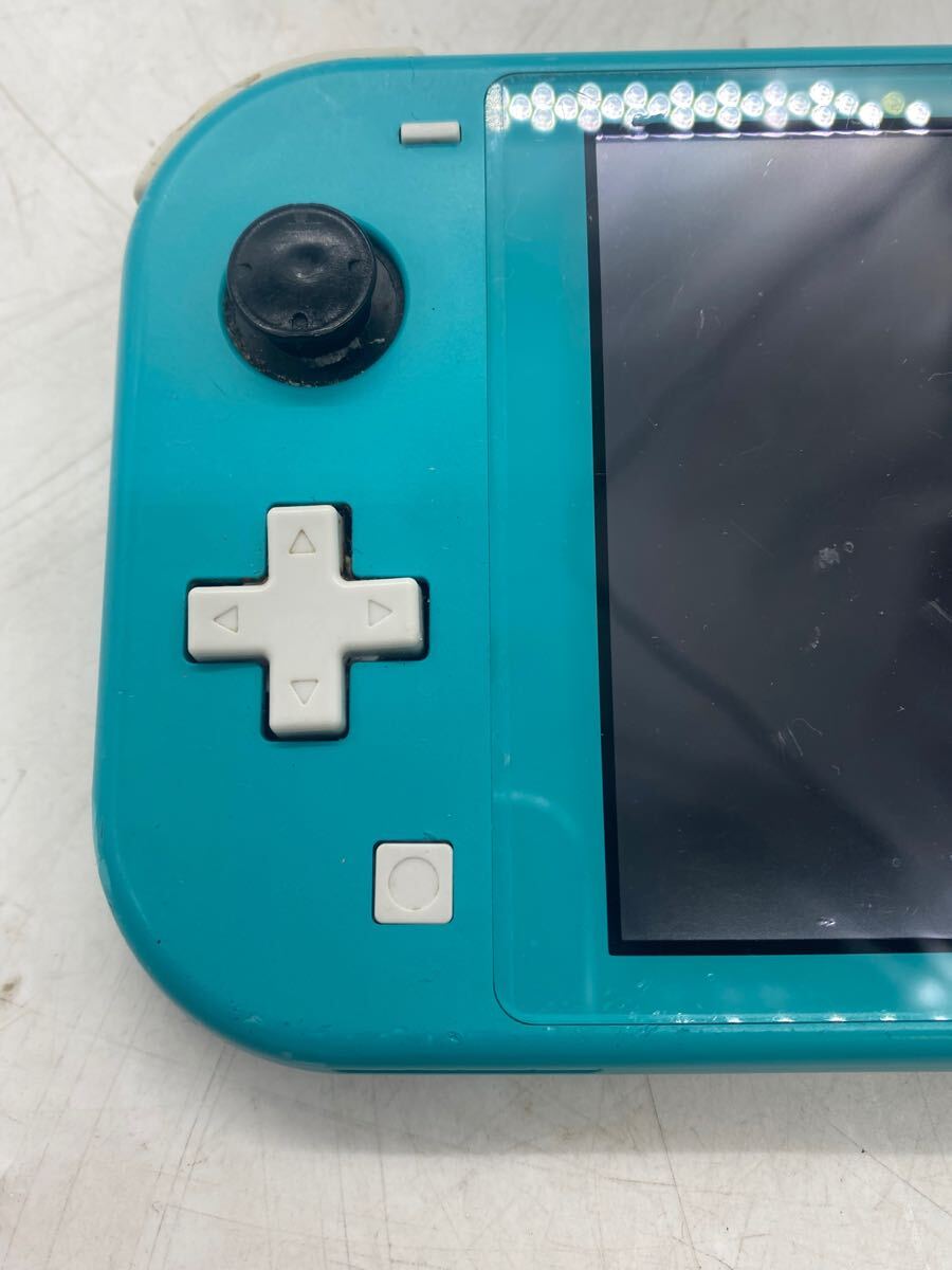 ^ Nintendo nintendo Switch Lite HDH-001 switch light turquoise junk electrification * operation not yet verification 