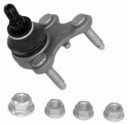 フォルクスワーゲン ボールジョイントLH 新品 LEMFORDER 2677202 1K0407365C