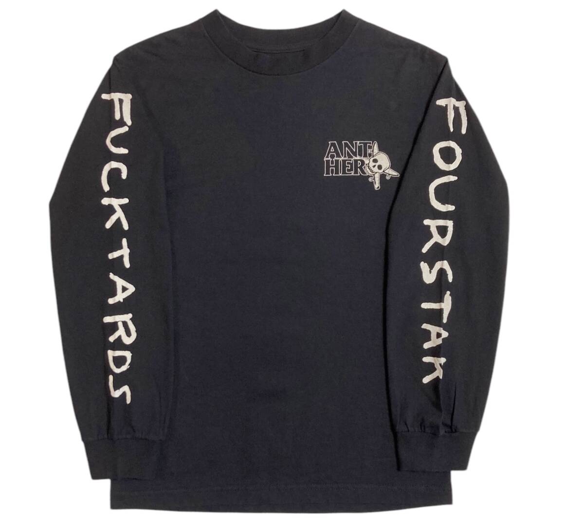 FOURSTAR × ANTIHERO 長袖 Tシャツ S ロンT フォースター アンタイヒーロー