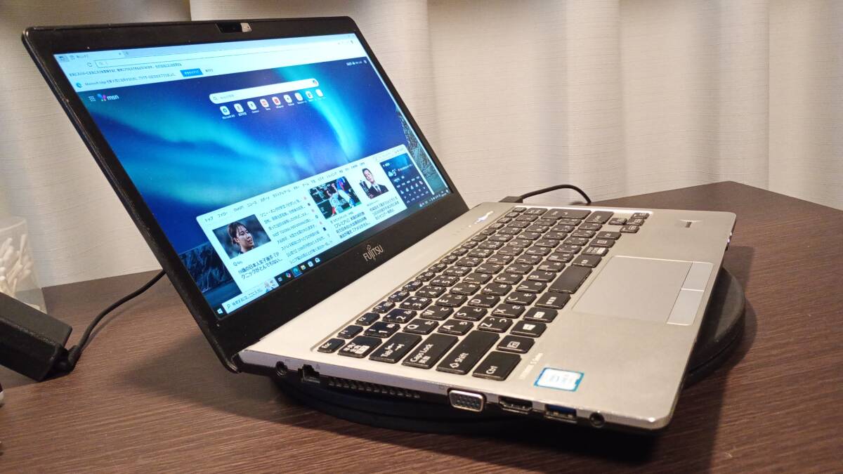 1円～ ■ジャンク 富士通 LIFEBOOK S936/M / 第6世代 / Core i5 6300U 2.40GHz / メモリ 12GB / HDD 320GB / DVD / 13.3型 / BIOS起動可 □ジャンク 富士通 LIFEBOOK S936⁄M ⁄ Core i5 6300U 2.40GHz ⁄ メモリ