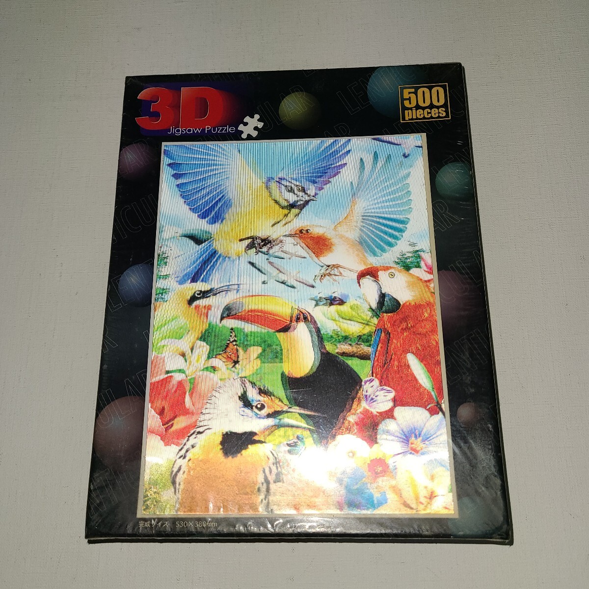 アポロ 3D ジグソーパズル 500P バードアイランド Apollo