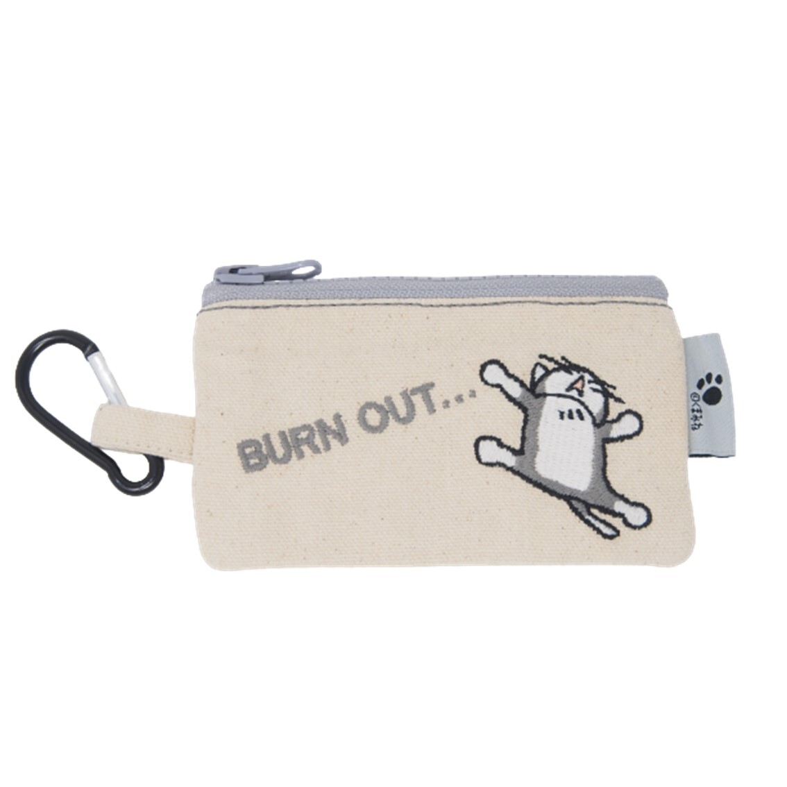 メイカーズ 仕事猫刺繍カラビナポーチ BURN くまみね 仕事猫 現場猫 電話猫 ヨシ RPJセット MAC-012