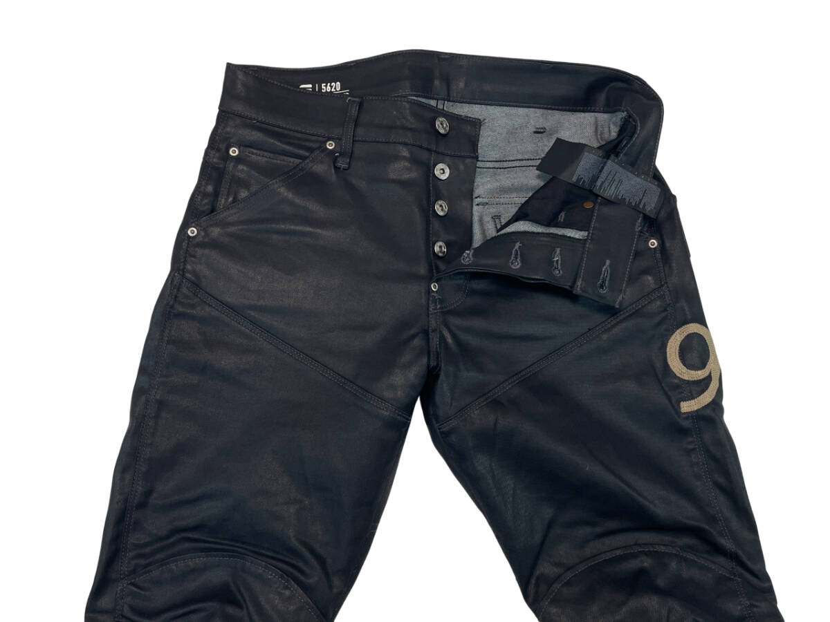 希少 G-STAR RAW Right-ON 別注 5620 96刺繍 W30 (約84cm W33 希少 G-STAR RAW Right-ON 別注 5620 96刺繍 W30 (約84cm W33