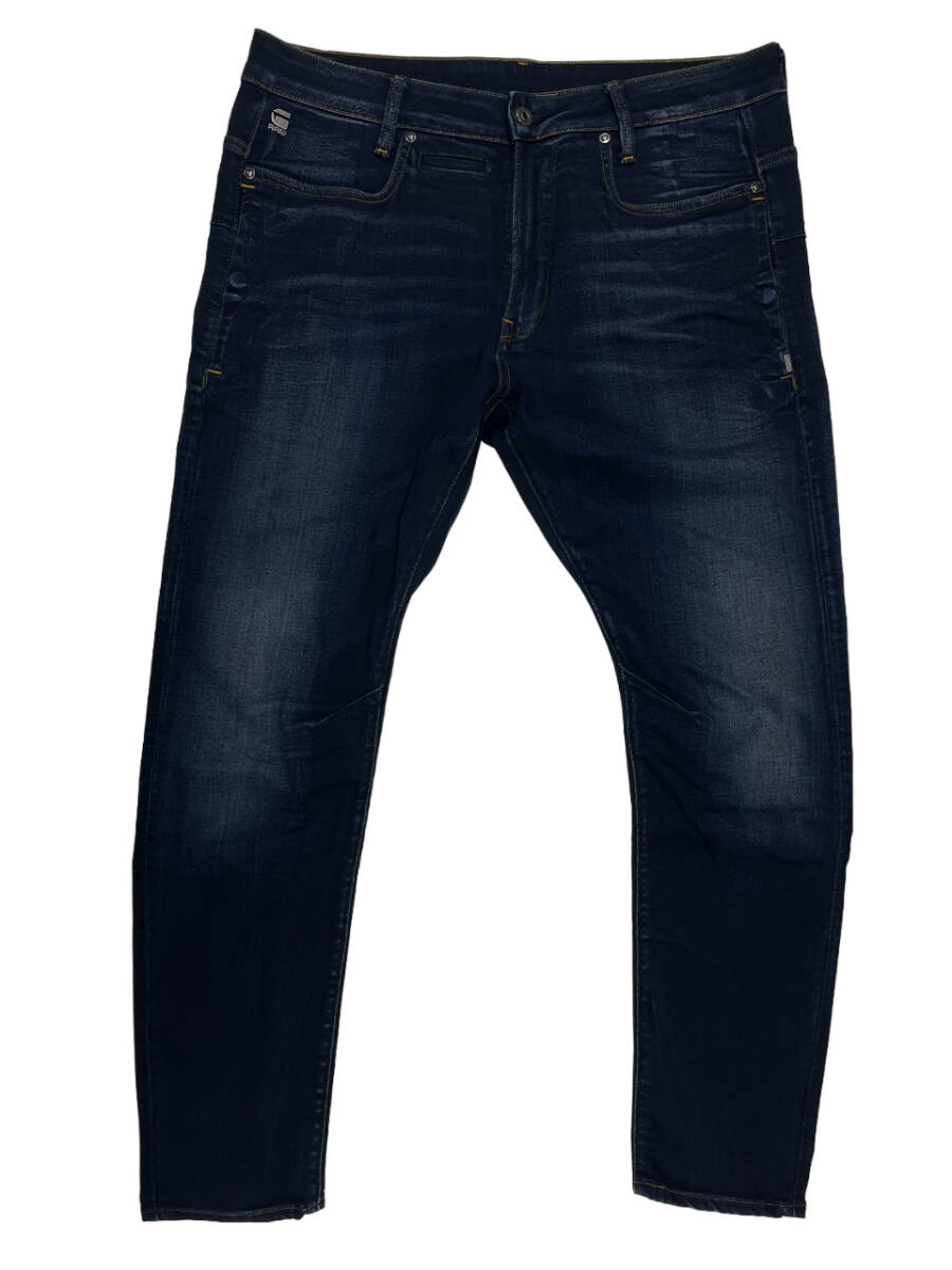 G-STAR RAW 七分丈パンツ W29 後ろにタコの刺繍は貴重‼️ G-STAR RAW 七分丈パンツ W29 後ろにタコの刺繍は貴重‼️