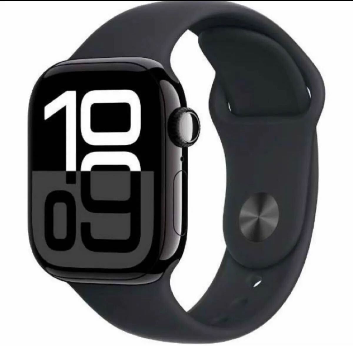 Apple Watch Series 10 42mm 黒 ジェットブラック スポーツバンド GPSモデル 