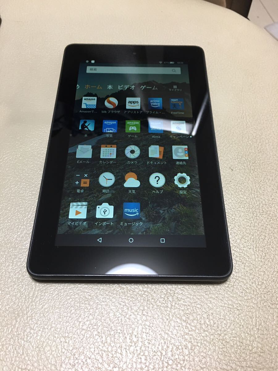 amazon Kindle Fire 第5世代 SV98LN 液晶綺麗_画像1