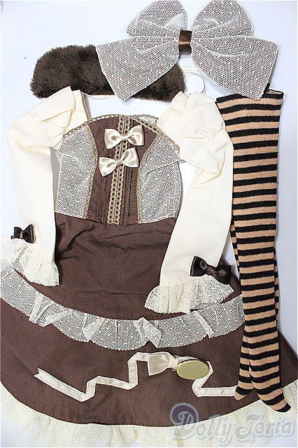 【値下げ】 DD/OF:ドレス/1/3 60cm BJD MJD 衣装 ドール用 A-24-11-13-295-NY-ZA その他
