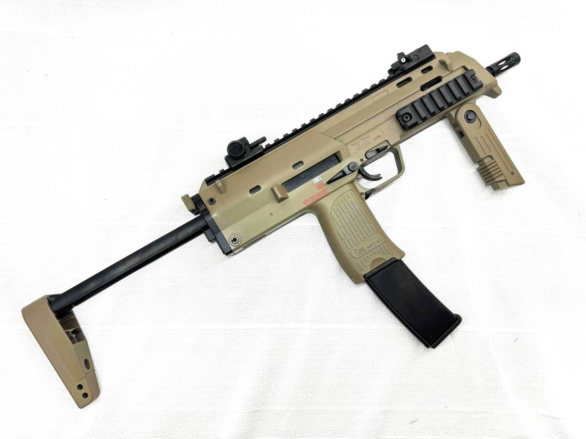 美品 東京マルイ MP7A1 TANカラー マガジン無し タンカラー ガスガン 美品 東京マルイ MP7A1 TANカラー マガジン無し タンカラー