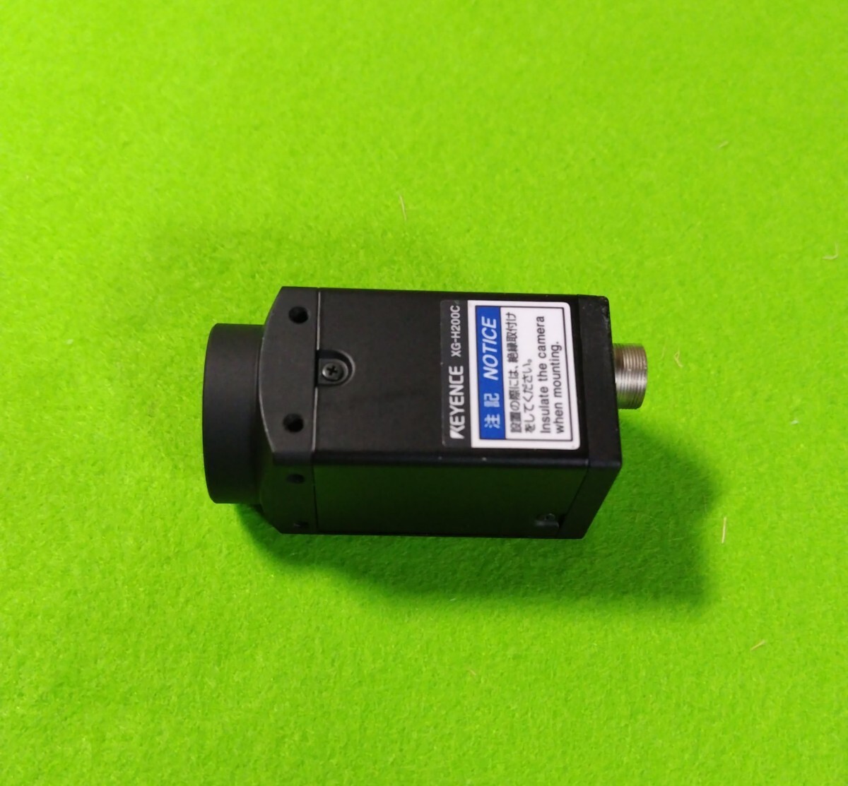 【美品】 キーエンス 高速7倍速 カラーCCDカメラ XG-H200C 200万画素　1600x1200 保証有り 画像処理 KEYENCE