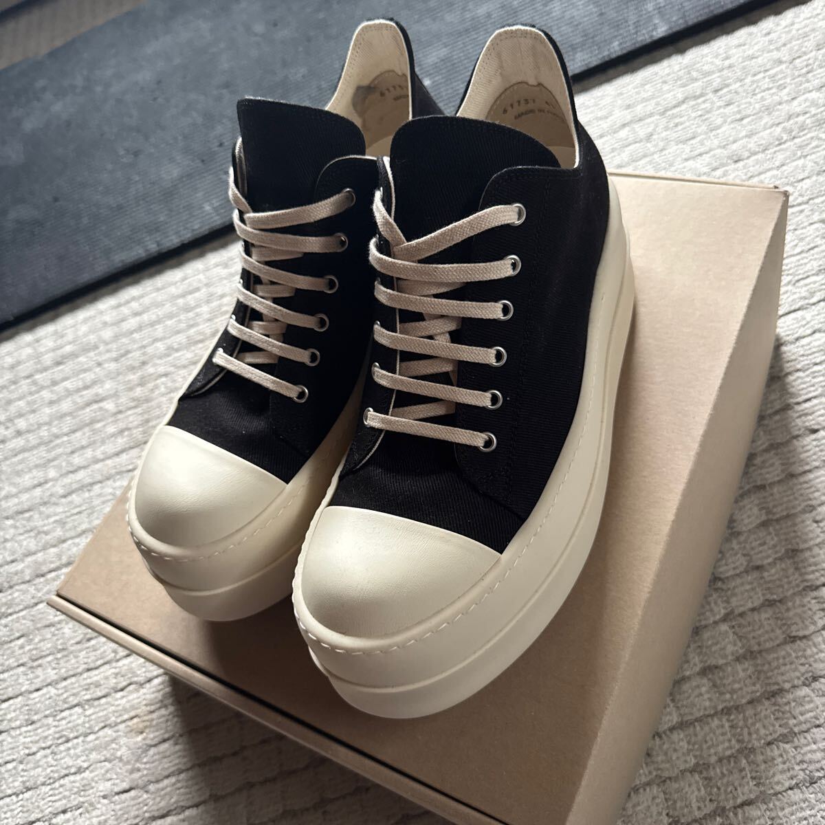 DRKSHDW by RICK OWENS 2024'AW COLLECTION 「DOUBLE BUMPER LOW DRKSHDW by RICK OWENS 2024'AW COLLECTION 「DOUBLE BUMPER LOW