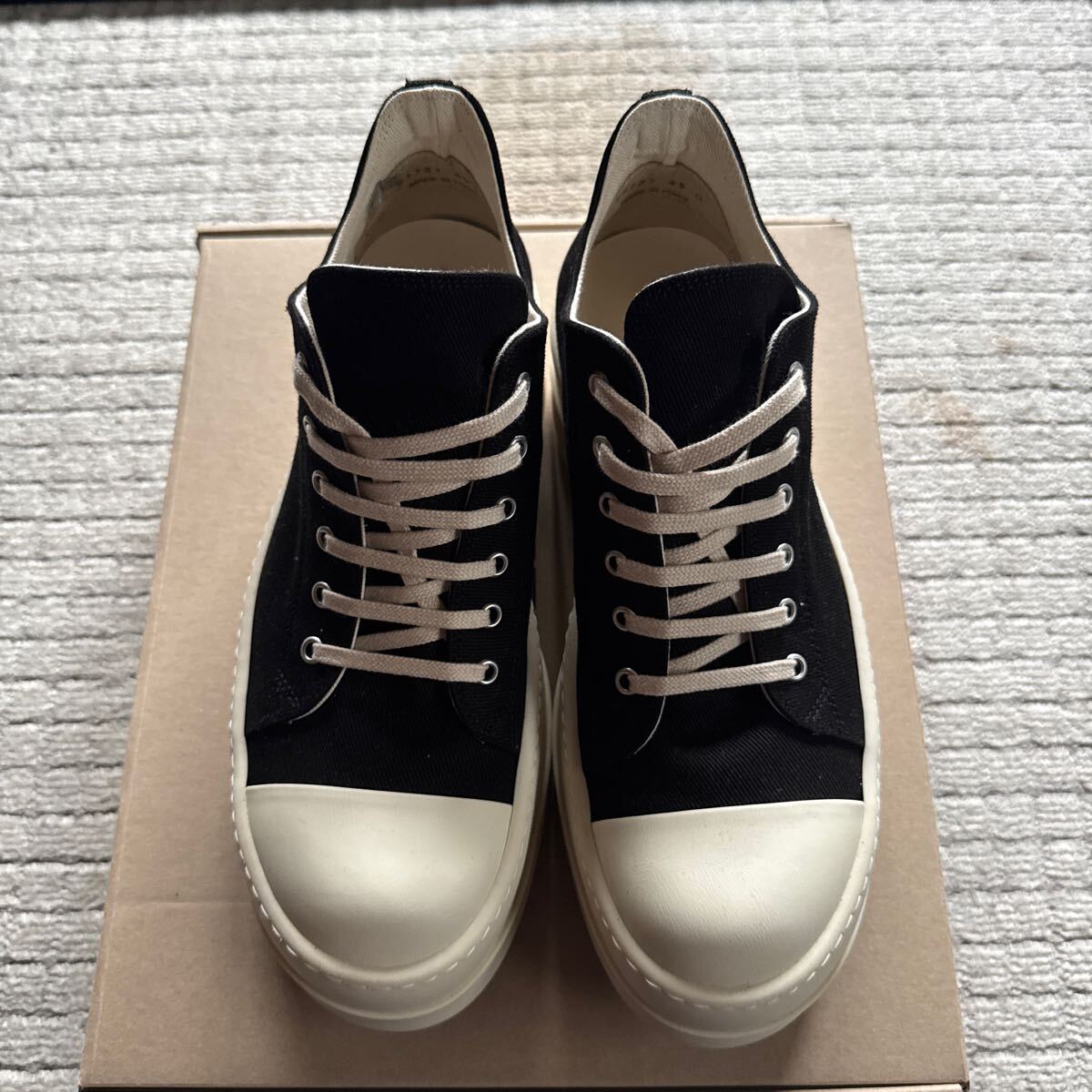 DRKSHDW by RICK OWENS 2024'AW COLLECTION 「DOUBLE BUMPER LOW DRKSHDW by RICK OWENS 2024'AW COLLECTION 「DOUBLE BUMPER LOW