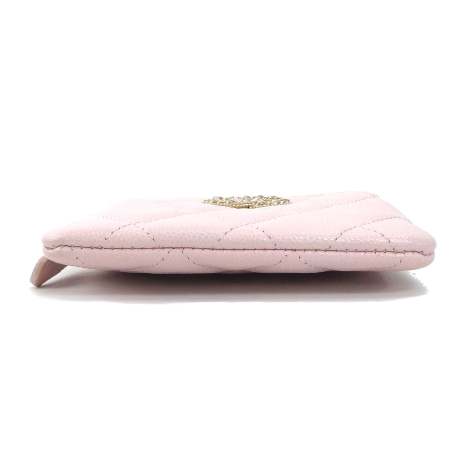 シャネル CHANEL コインケース シャネル19ジップ キャビアスキン シャネル CHANEL コインケース シャネル19ジップ キャビアスキン