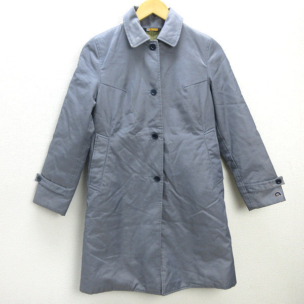 H■スナグパック/SNUGPAK PERTEXファブリック リバーシブルステンカラーコート/中綿入り【36】灰色/LADIES■31【中古】