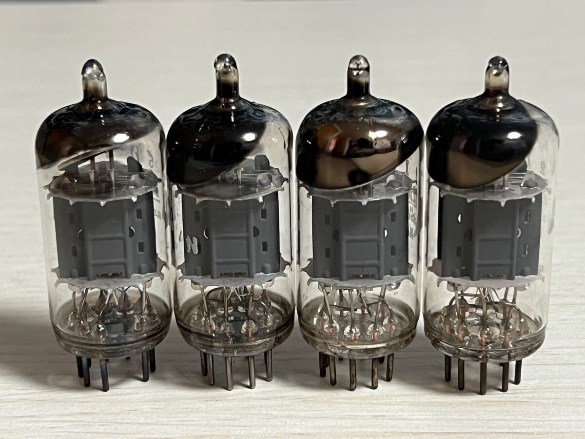 真空管 松下電器 12AX7 4本 Yahoo!オークション - ECC83 12AX7 4本 松下 Tマーク 試験済み