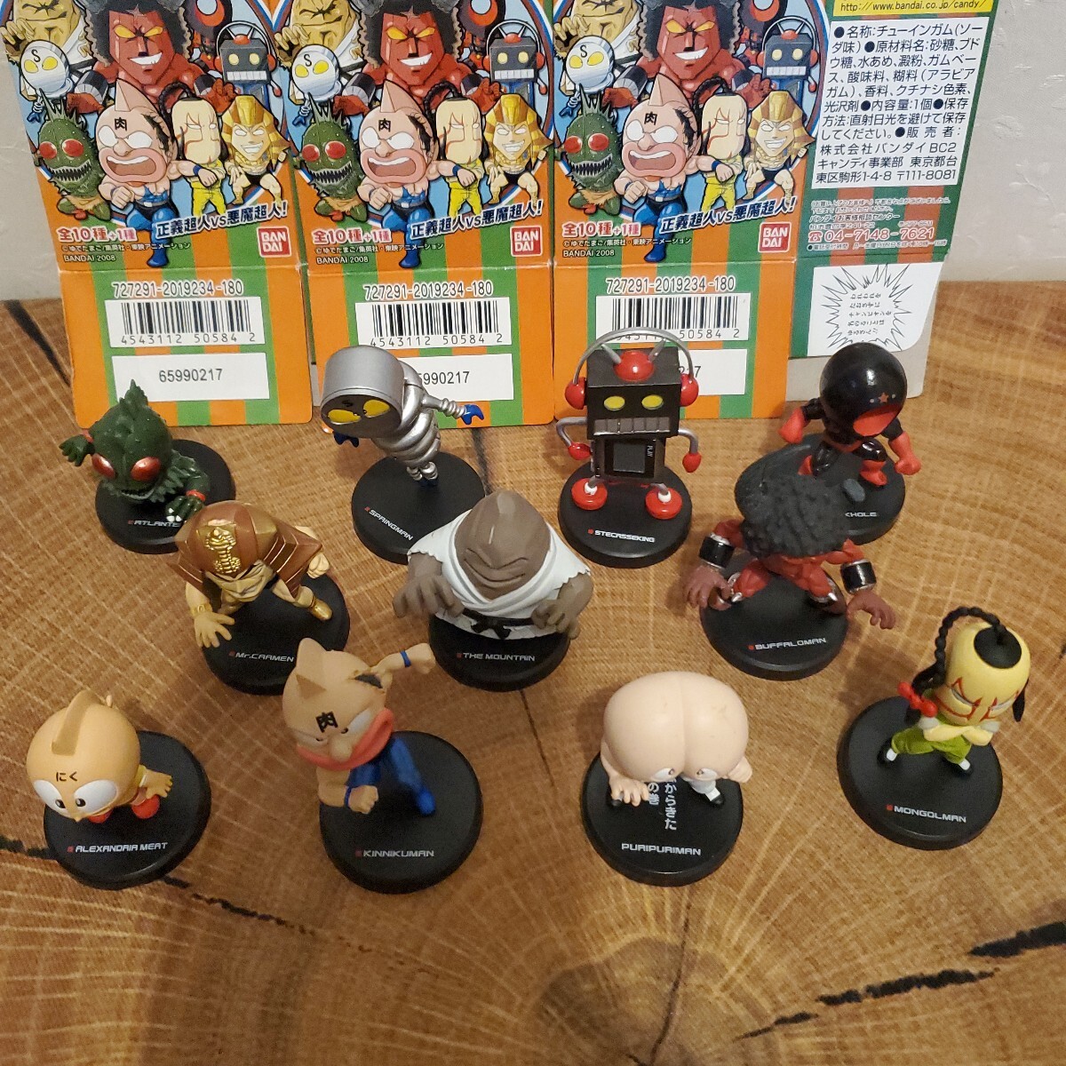 キン肉マン フィギュア コレクション 計7体 SEC有り BANDAI キン肉マン フィギュアコレクション 7人の悪魔超人編