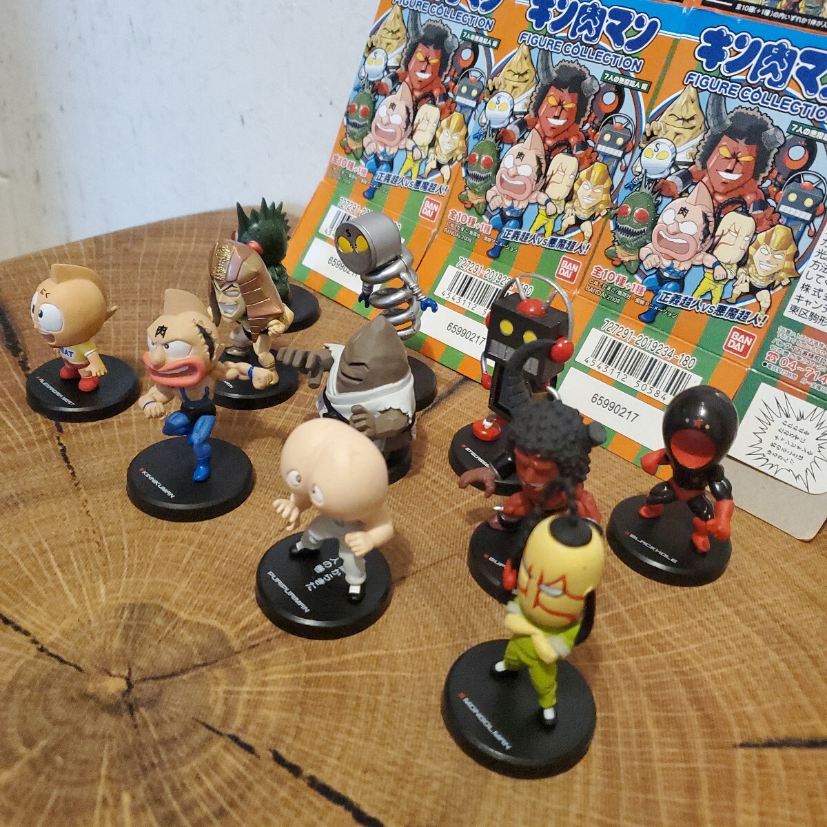 キン肉マン フィギュア コレクション 計7体 SEC有り BANDAI キン肉マン フィギュアコレクション 7人の悪魔超人編