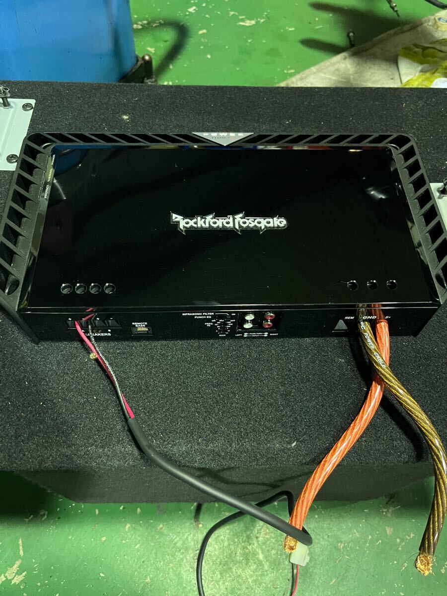 ロックフォード Rockford Fosgate パワーアンプ 1500w? カー ロックフォード Rockford Fosgate パワーアンプ 1500w? カー