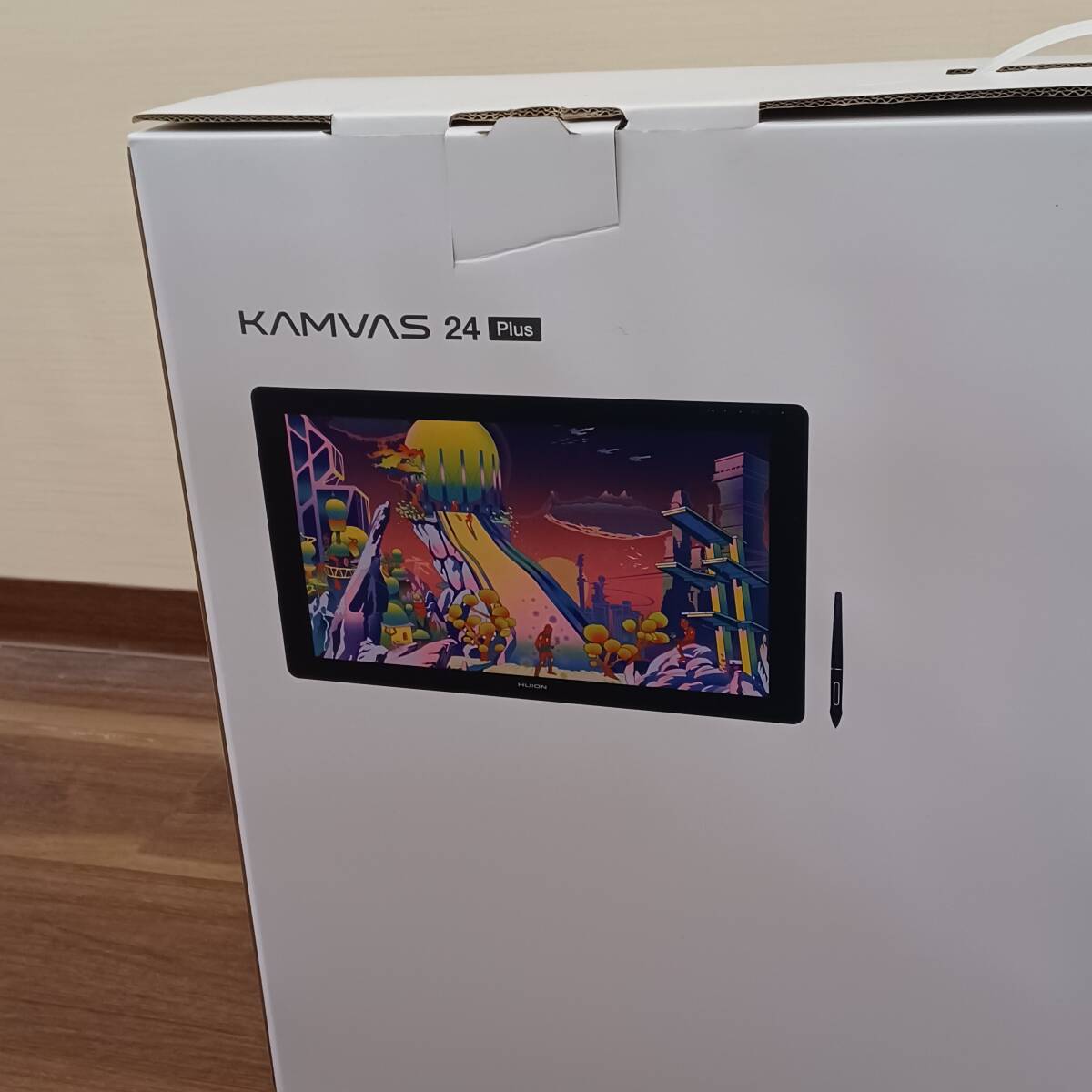 N39257* HUION Kamvas 24 Plus жидкокристаллический планшет не использовался товар USB модель C авторучка планшет HDMI GS2402 23.8 дюймовый большой экран 140% sRGB