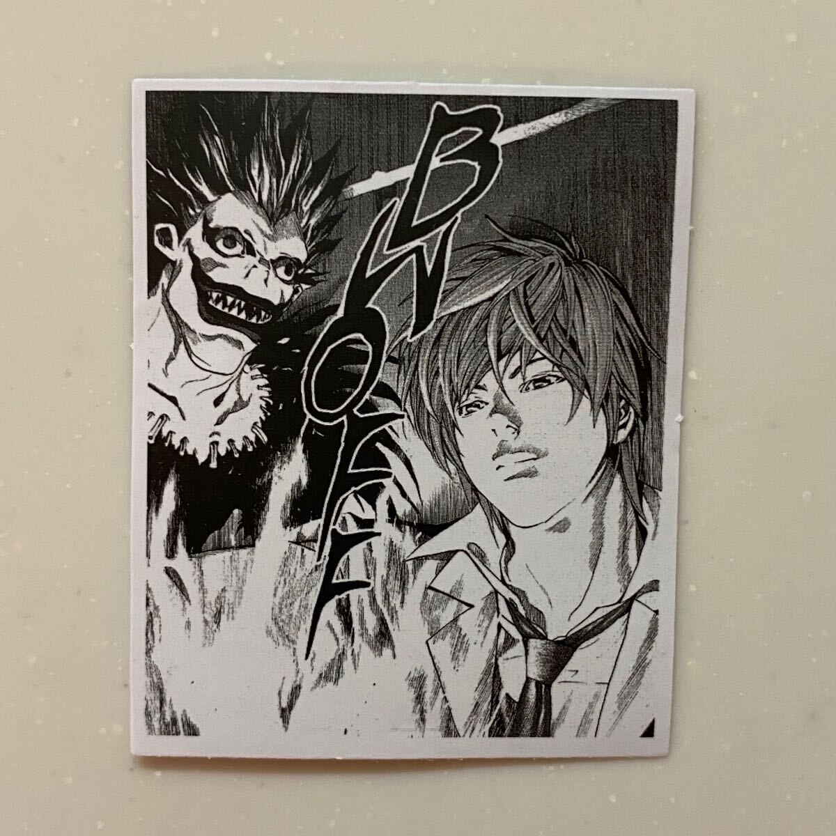デスノート DEATHNOTE 夜神月 リューク ステッカー ミサミサ ライト L エル_画像1